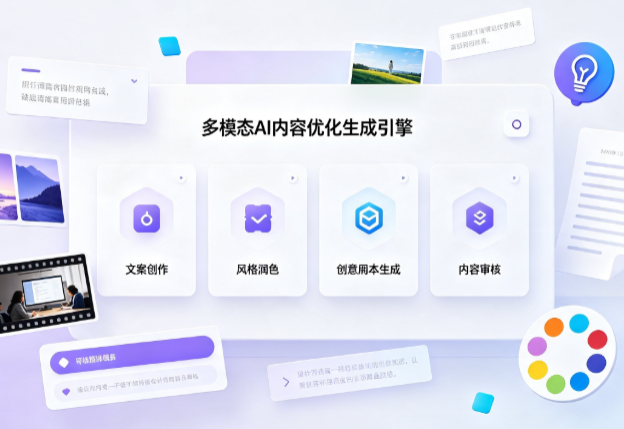 开封县AI智能内容优化创新 多模态生成技术丰富数字内容创作生态